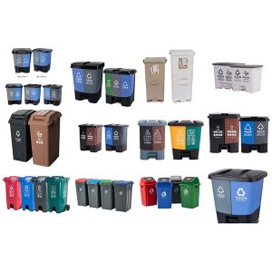 פח מיון אשפה יצוק בנשיפה