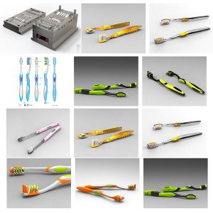 תבנית הזרקה למברשת שיניים