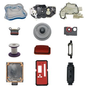 מוצרי סיליקון דו-צבעוניים המיוצרים בהזרקה